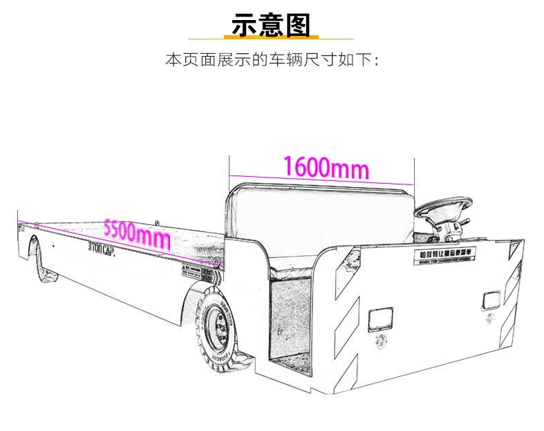 轨道平车